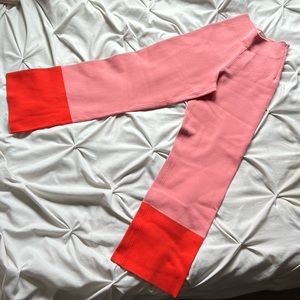 Pink Stefanel Italian Knit Pants